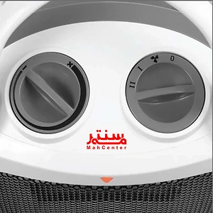 استفاده رومیزی بخاری فن‌دار آبسال 330F در اتاق خواب
